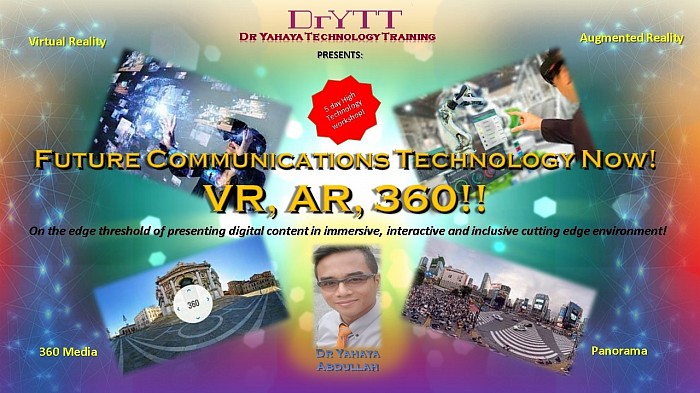 Future Communications Technology Now! VR, AR, 360!!